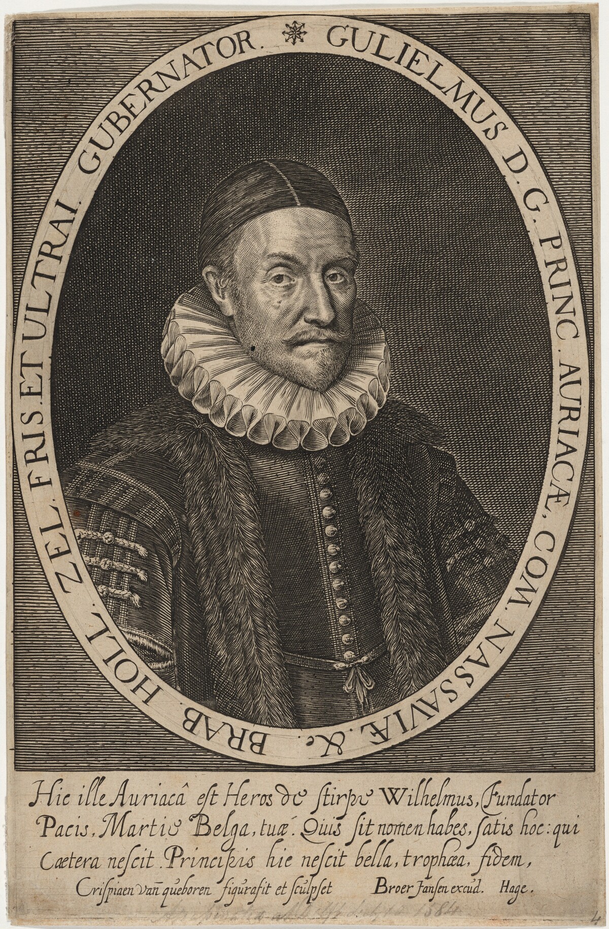 William I, Prince of Orange by Crispyn van den Queboorn