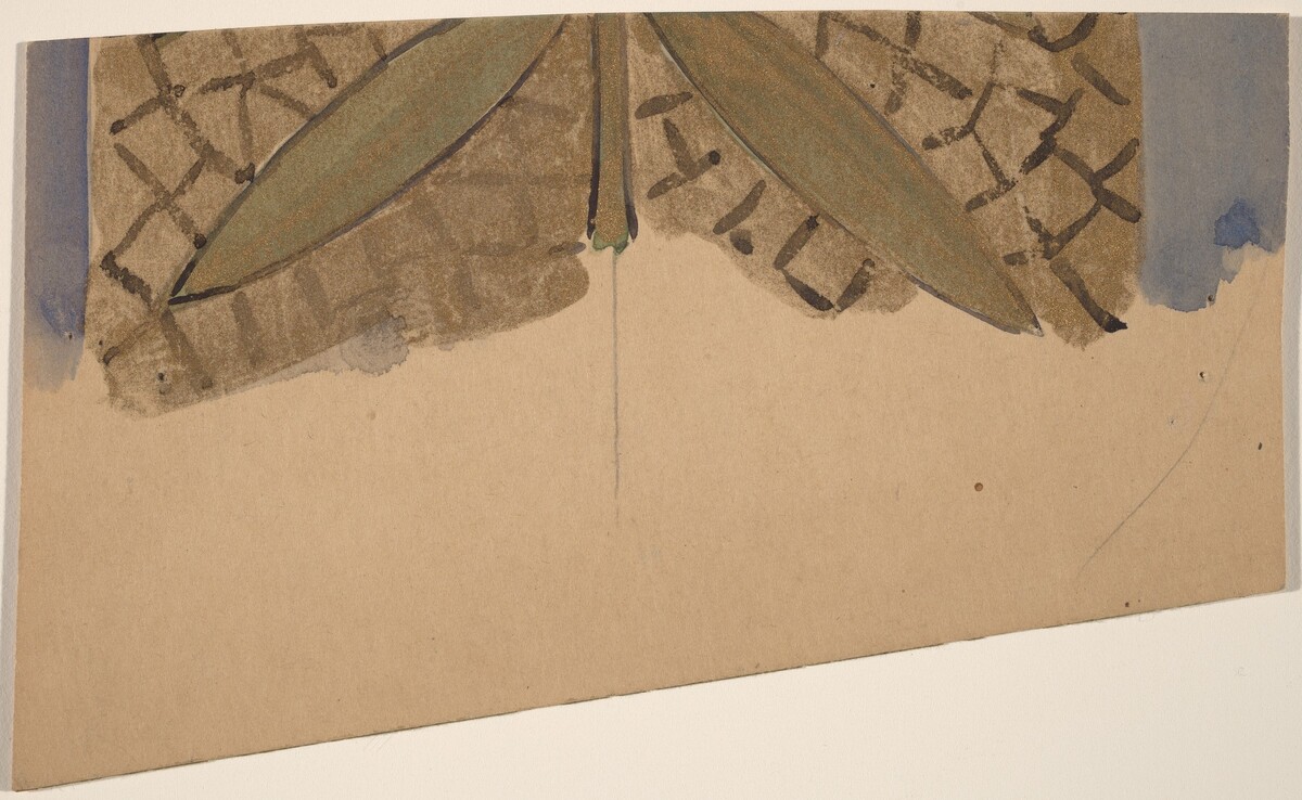 Study for a Border Design [recto] by Charles Sprague Pearce