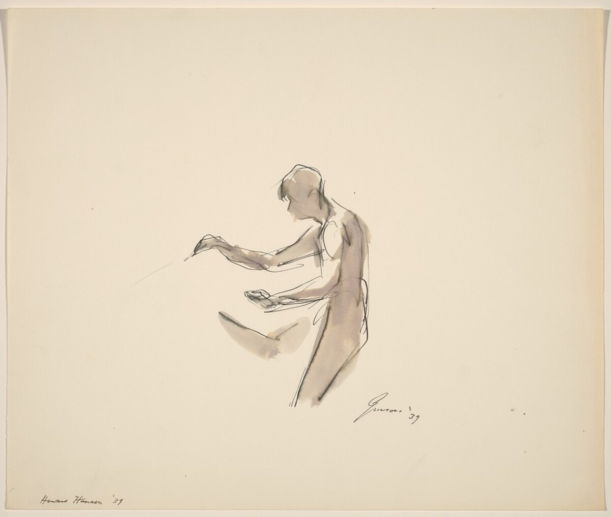 Howard Hansen Conducting by Donald Carlisle Greason
