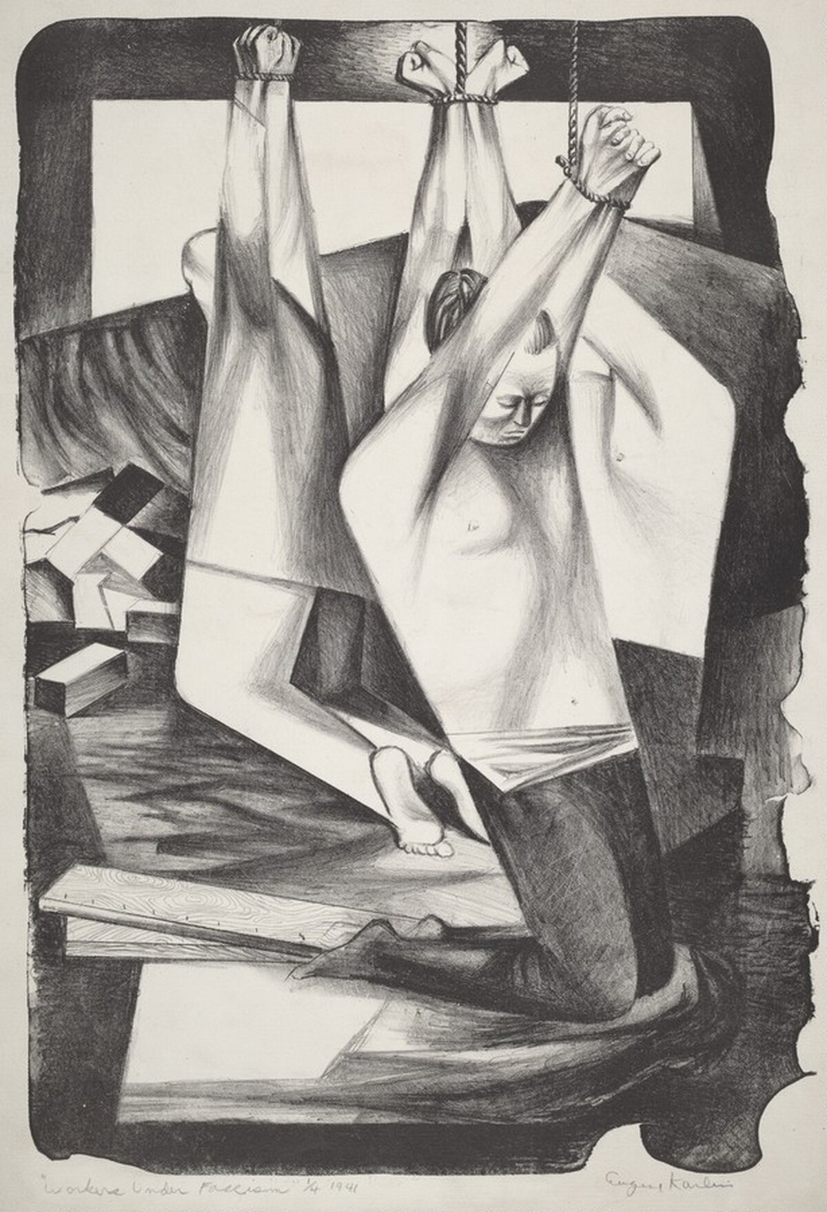 Workers Under Fascism by Eugene Karlin