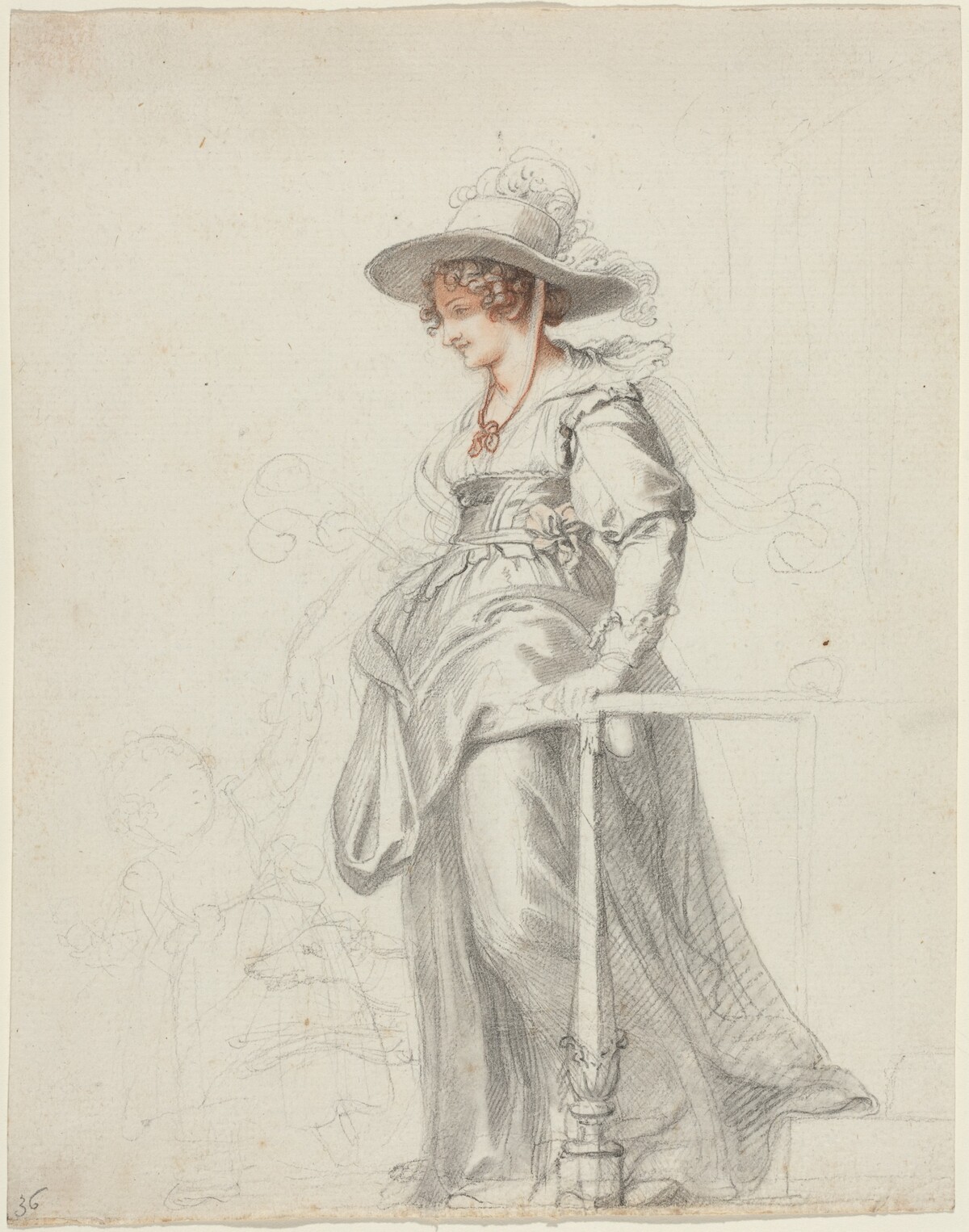 Maria Cosway with Her Daughter Louisa by Richard Cosway