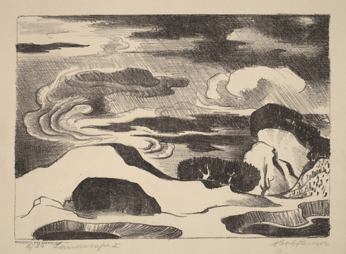 Landscape I by Robert A. Brown