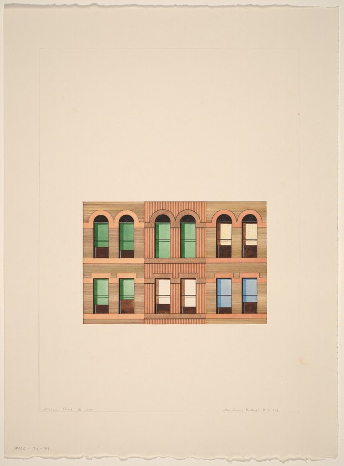 New Jersey Buildings #2 (3) by Michael Vinson Clark