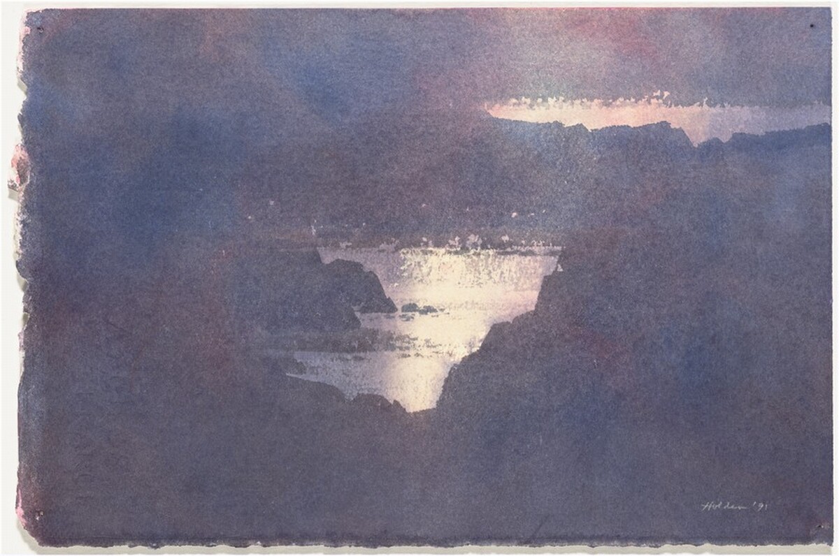 Mendocino Moonlight IV by Donald Holden