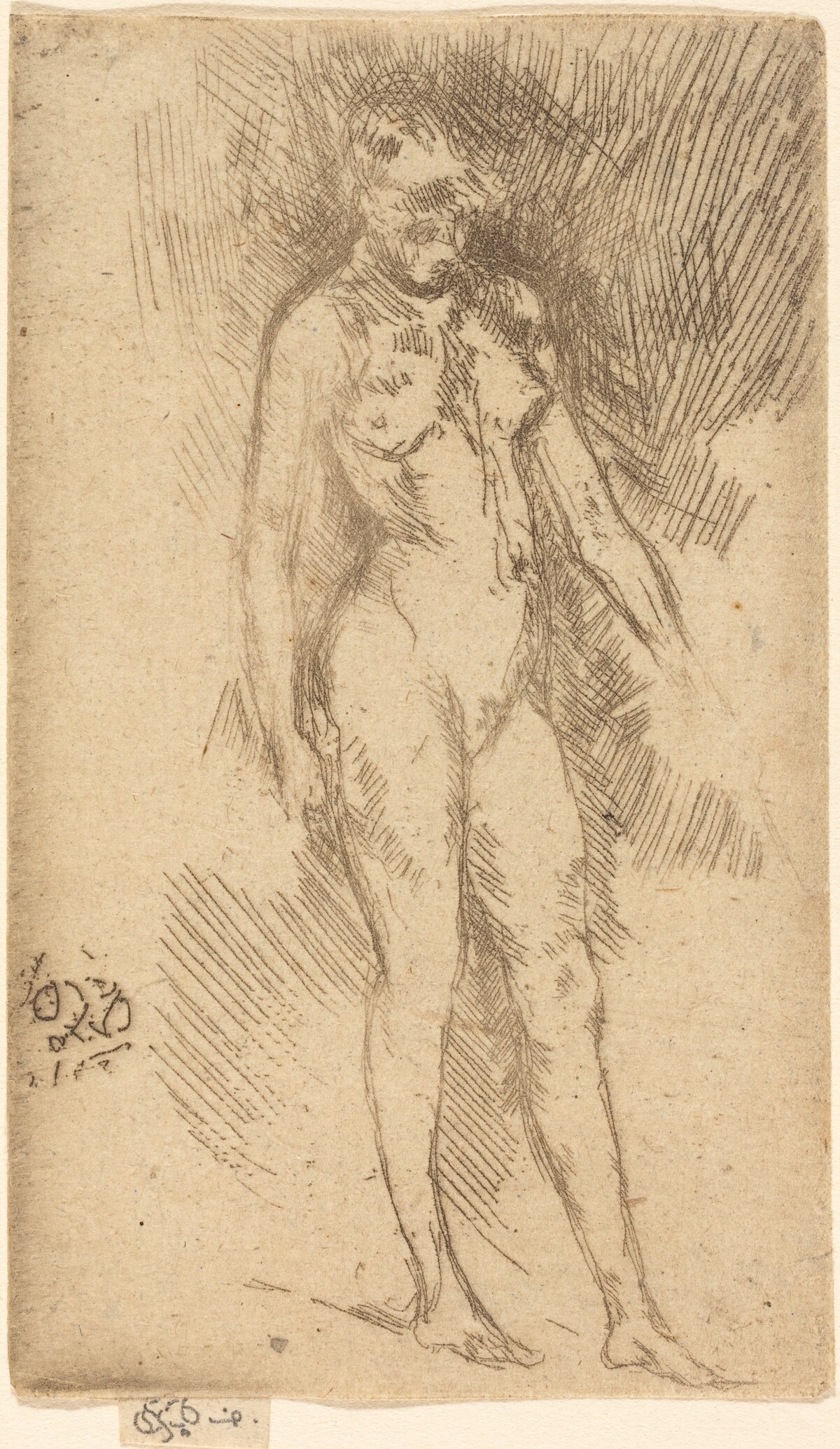 Little Nude Figure by James McNeill Whistler