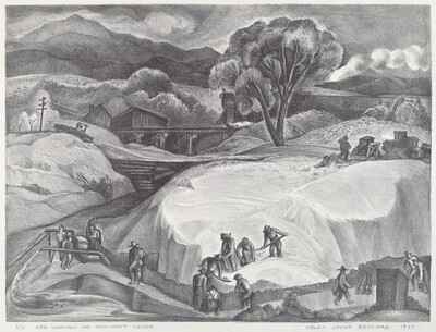 WPA Workers on Monument Creek