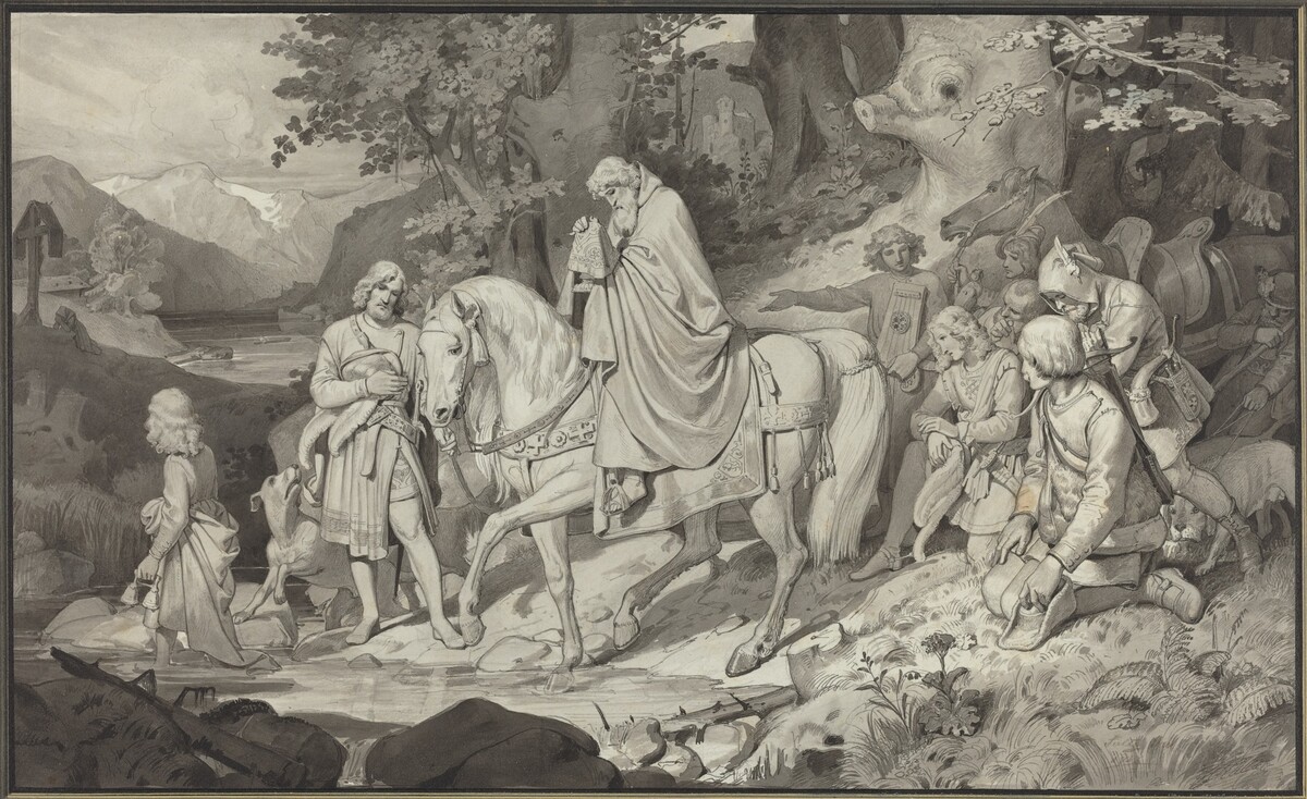 The Count of Habsburg by Philipp von Foltz