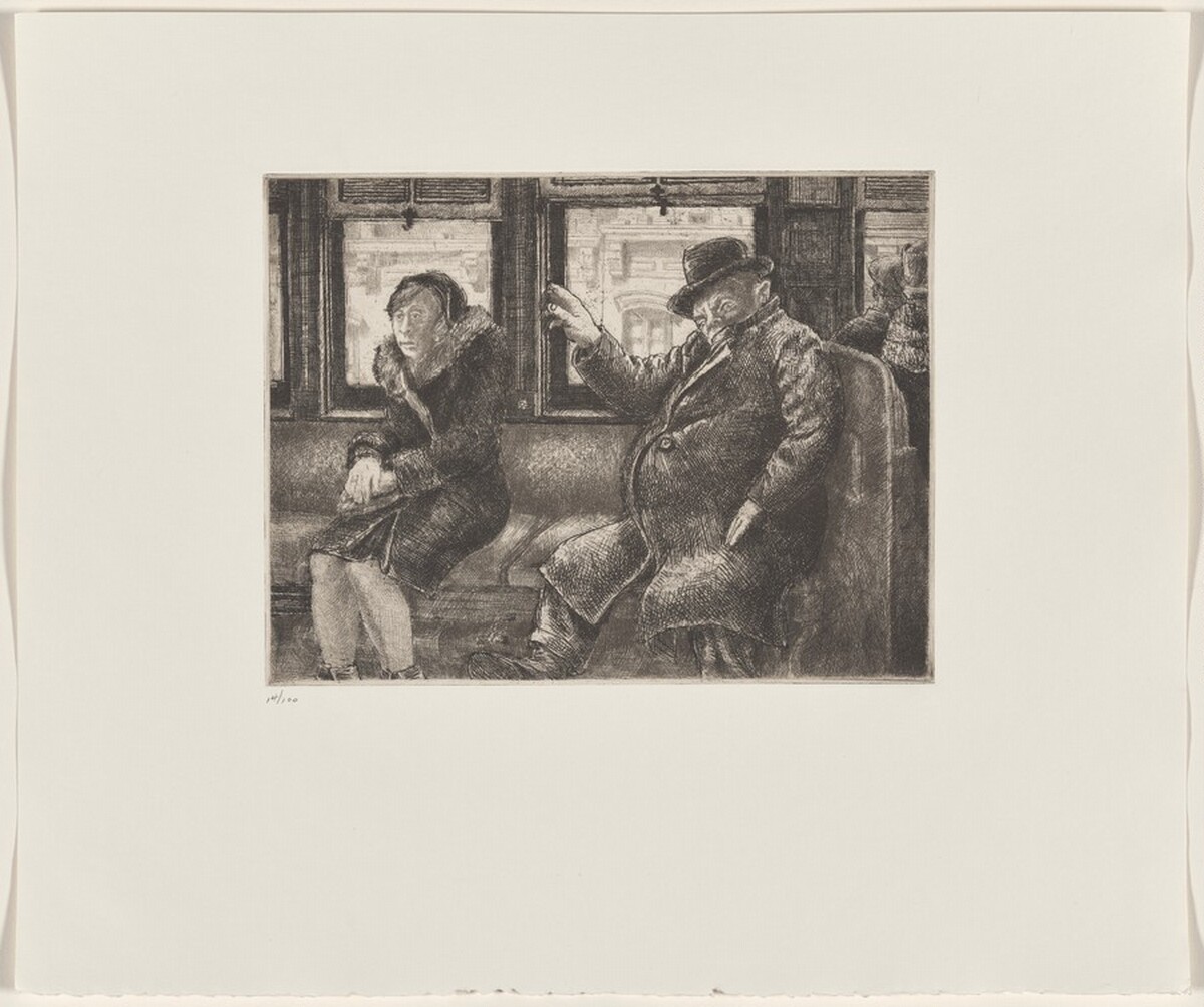 2nd Ave. El. by Reginald Marsh
