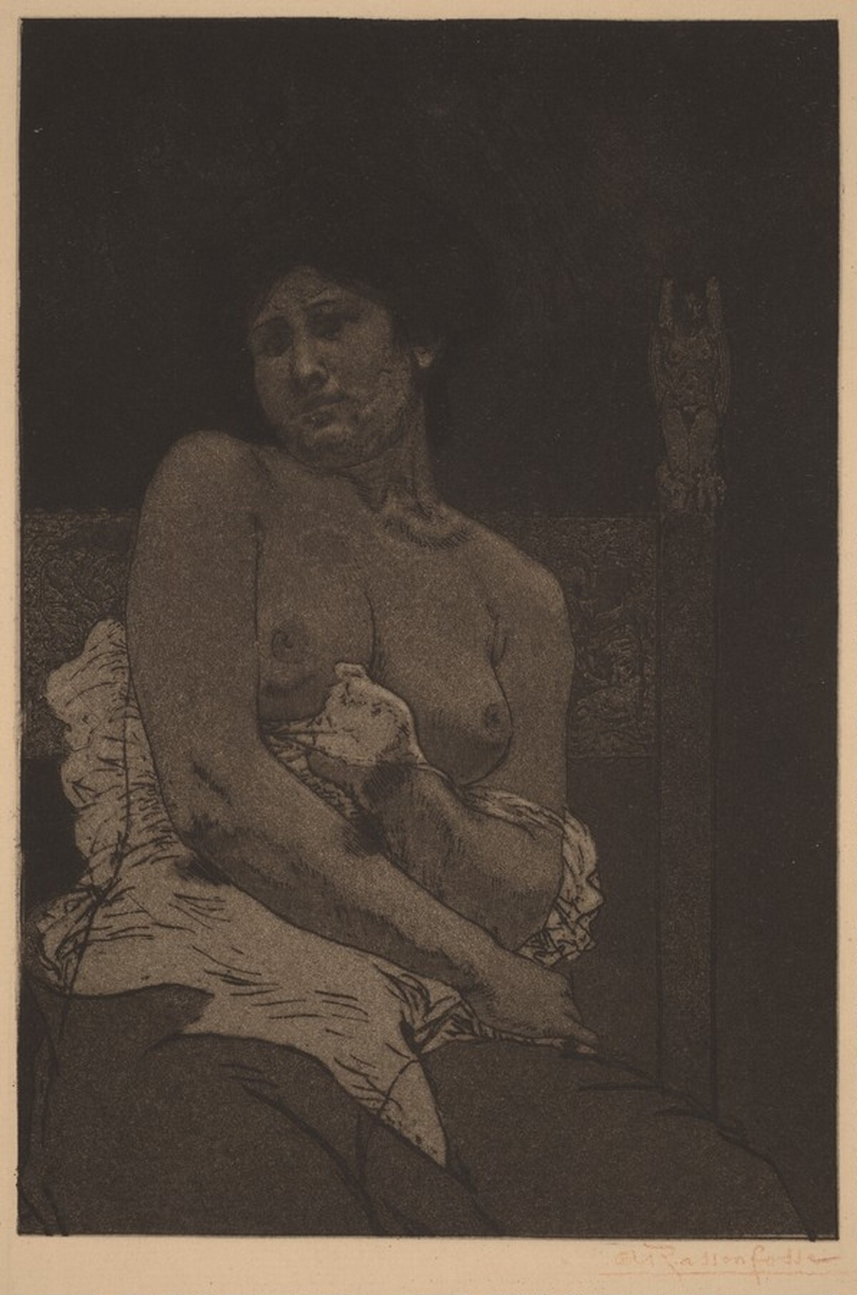 Nude by Armand Rassenfosse