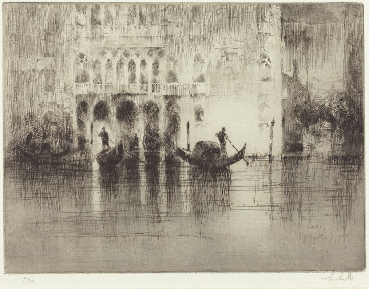 Palazzo d'Oro by Sidney Mackenzie Litten