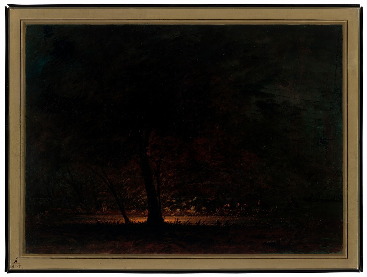 Ignis Fatuus, Rio Uruguay by George Catlin