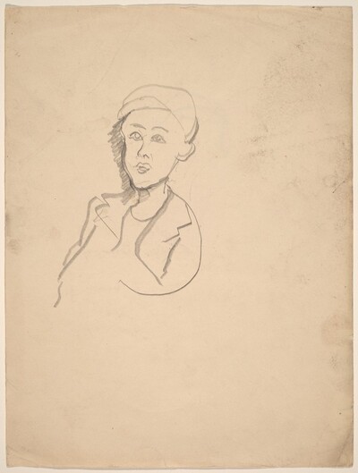 Portrait of a Man in a Cap and Jacket [recto]