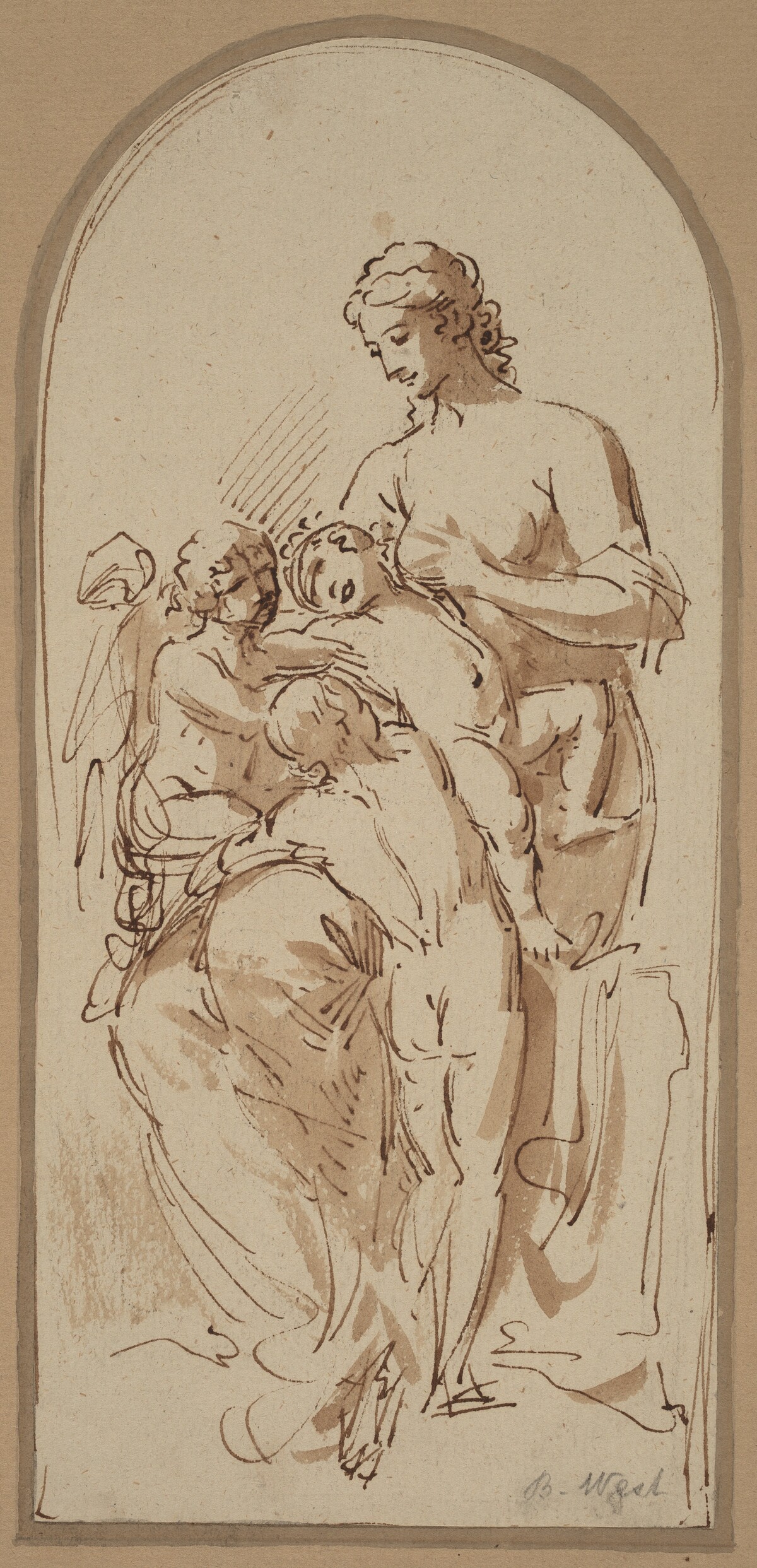 Charity by Benjamin West