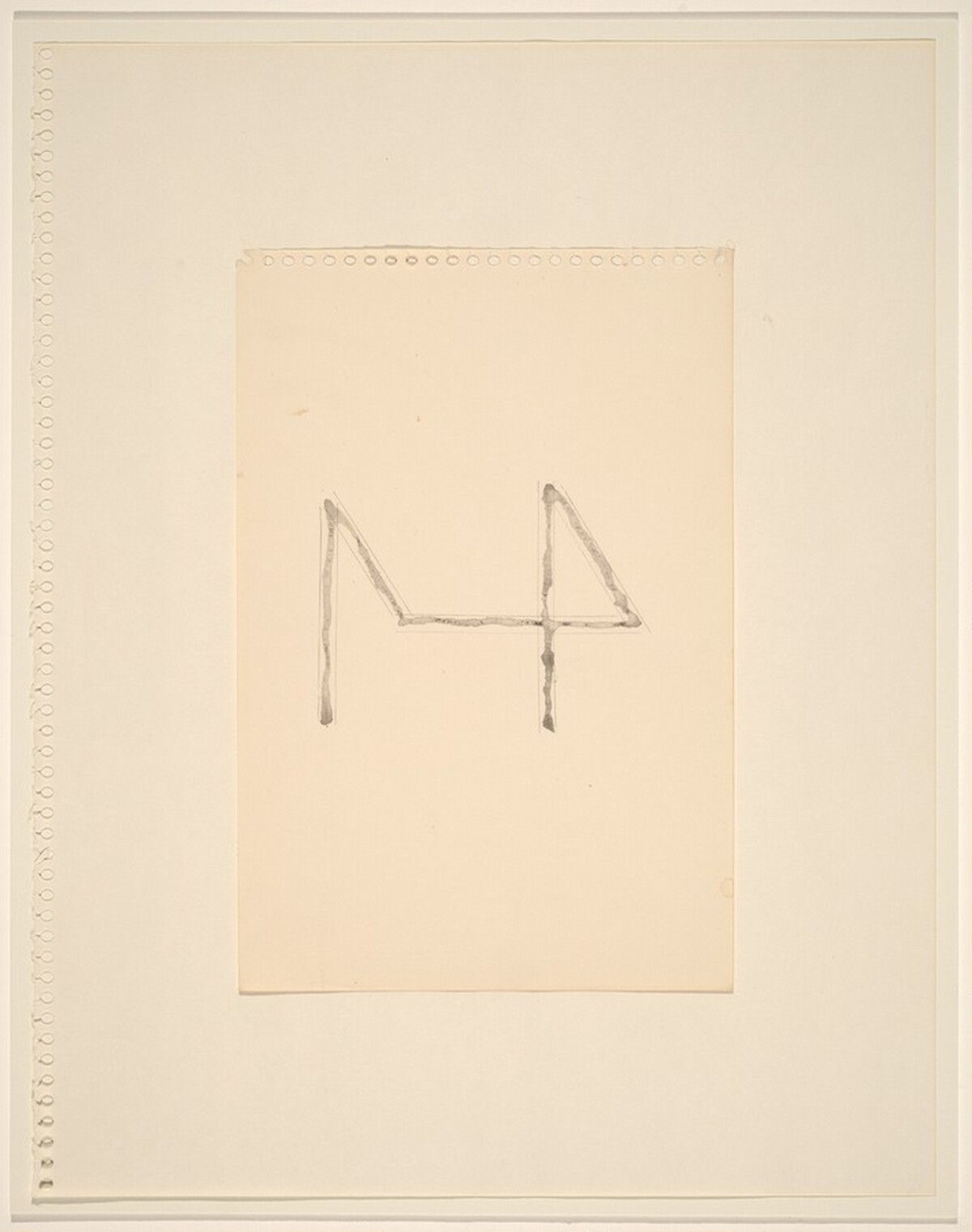 Finding the Center Point #8 by Richard Tuttle
