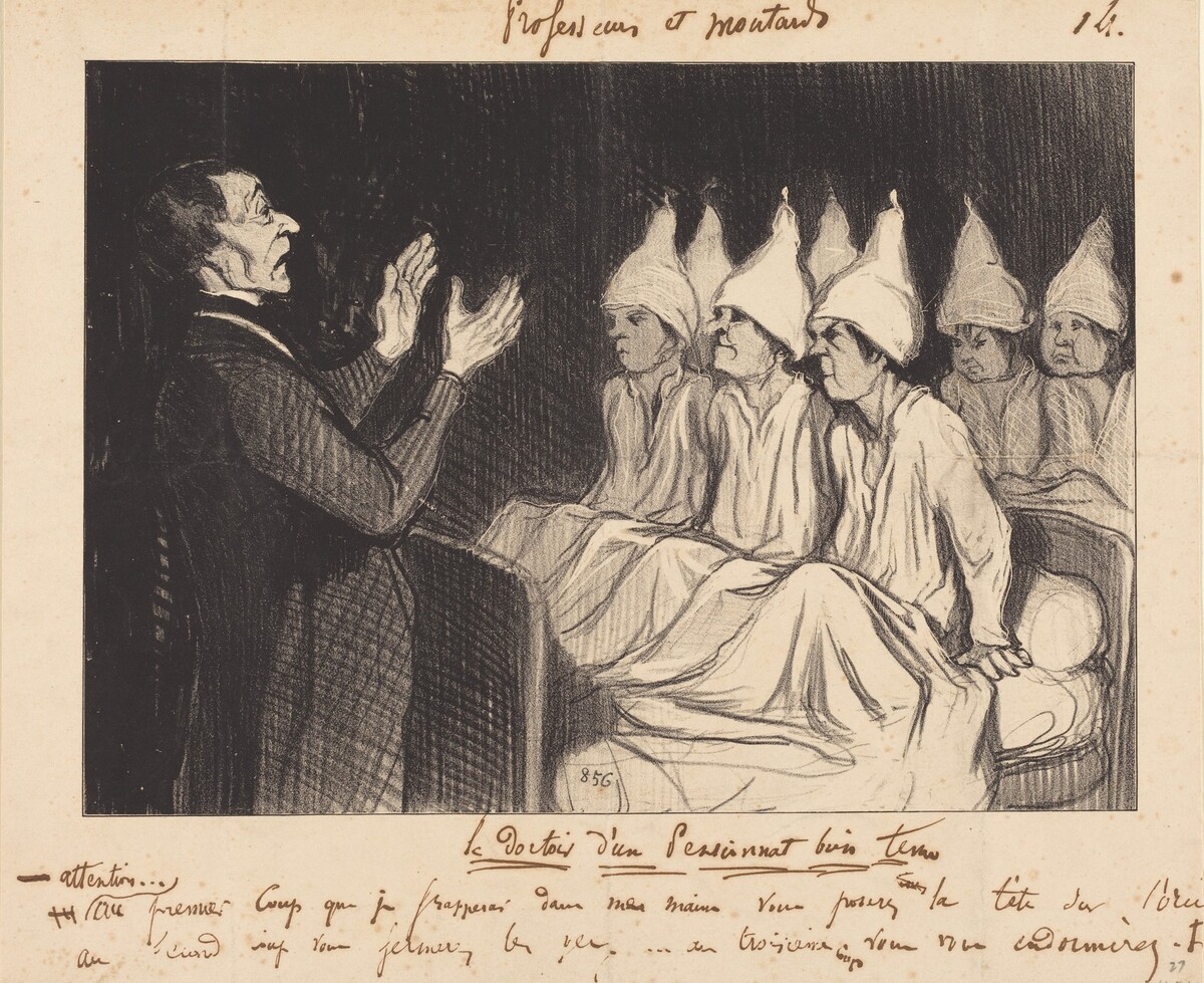 Le Dortoir d'un pensionnat bien tenu by Honoré Daumier