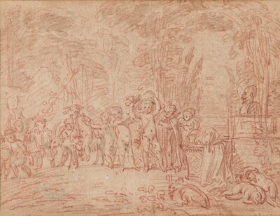 Children Parodying a Triumph of Bacchus