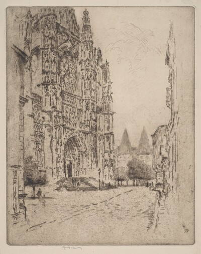 Towers of the Bishop's Palace, Beauvais