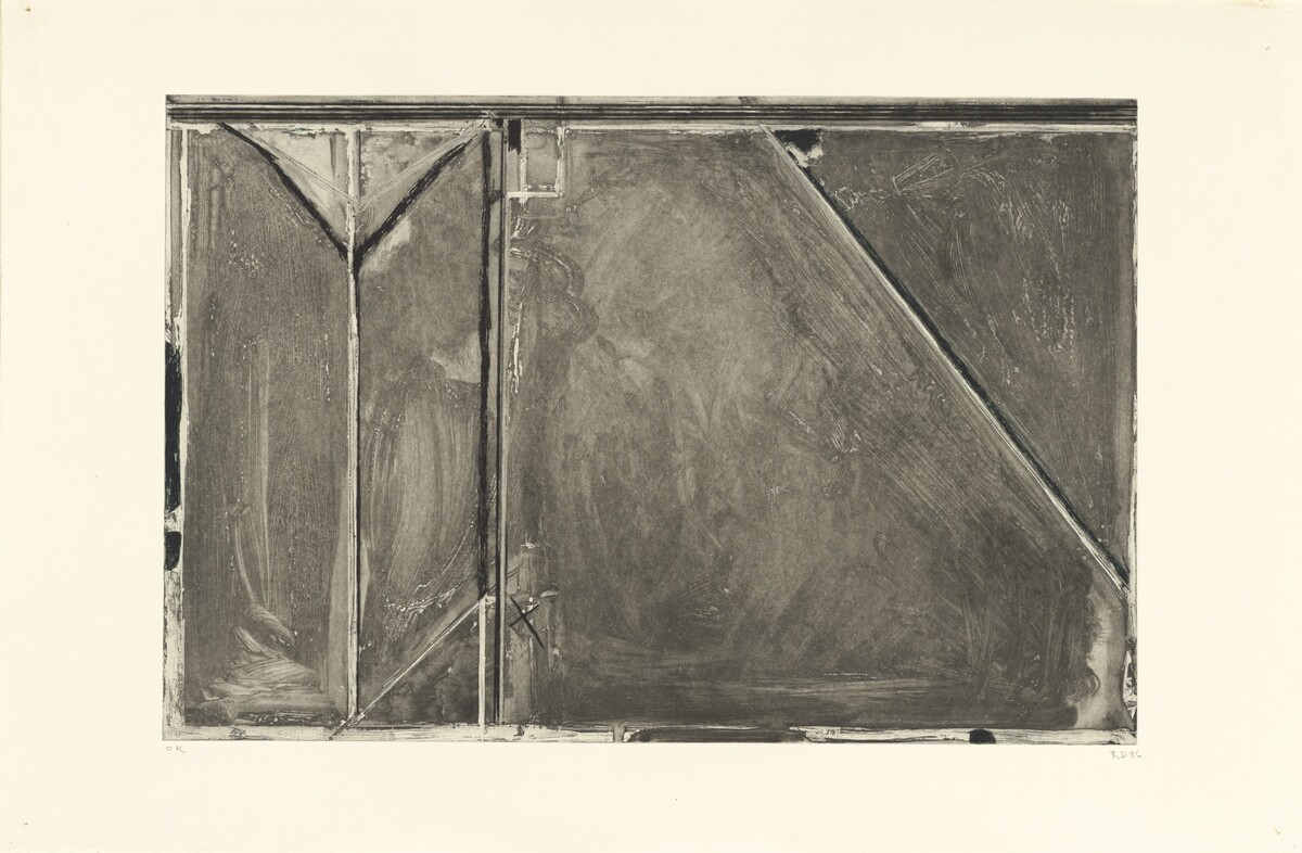 Folsom Street Variations II (Gray) by Richard Diebenkorn