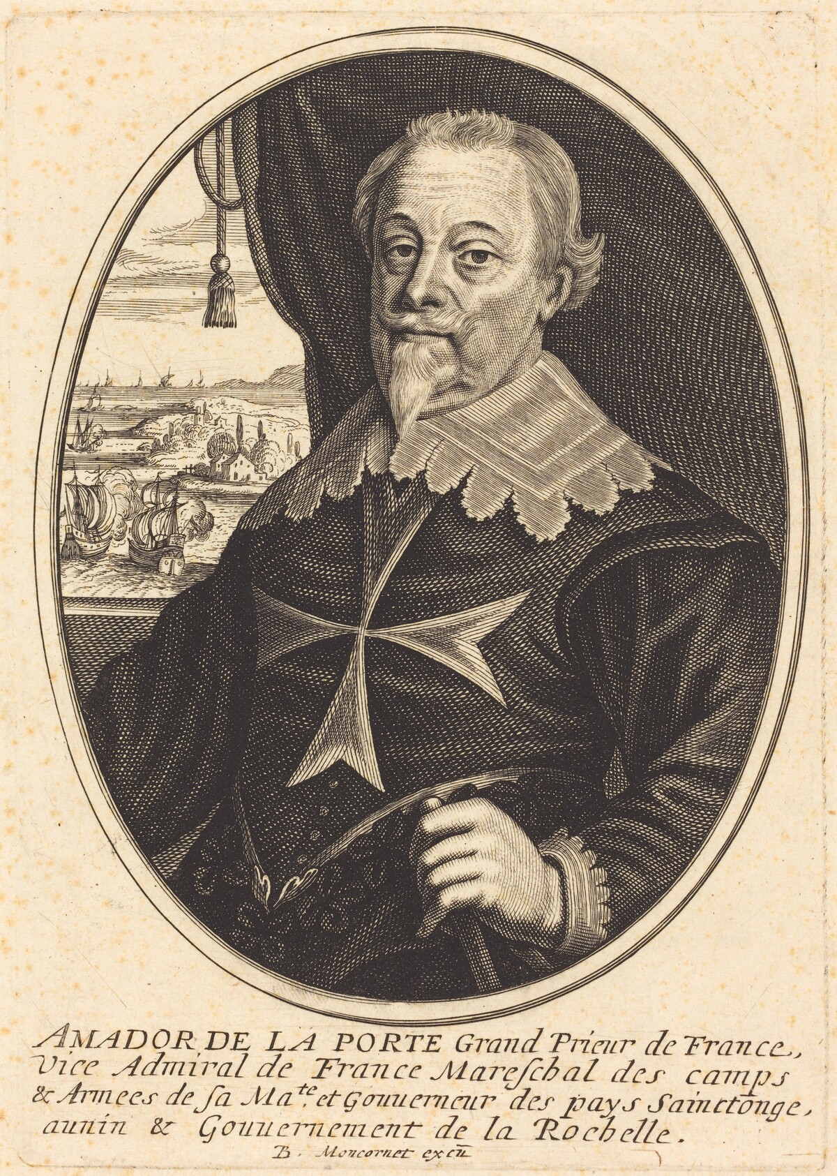 Amador de la Porte by Balthasar Moncornet
