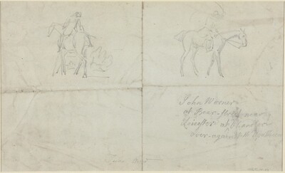 Mounted Horsemen [verso]
