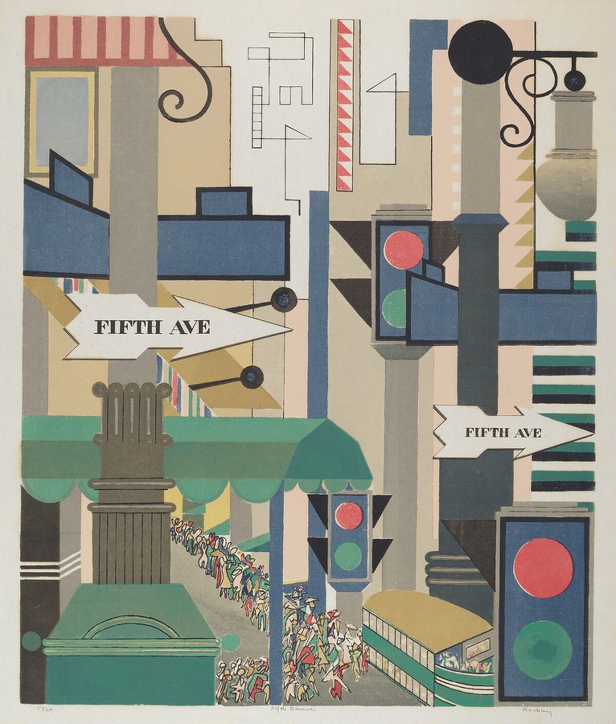 Fifth Avenue by Mildred Rackley