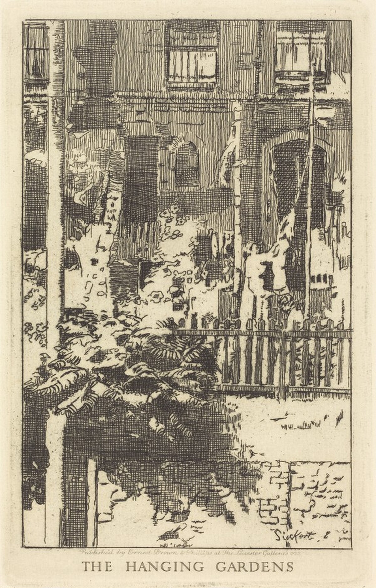 The Hanging Gardens by Walter Richard Sickert