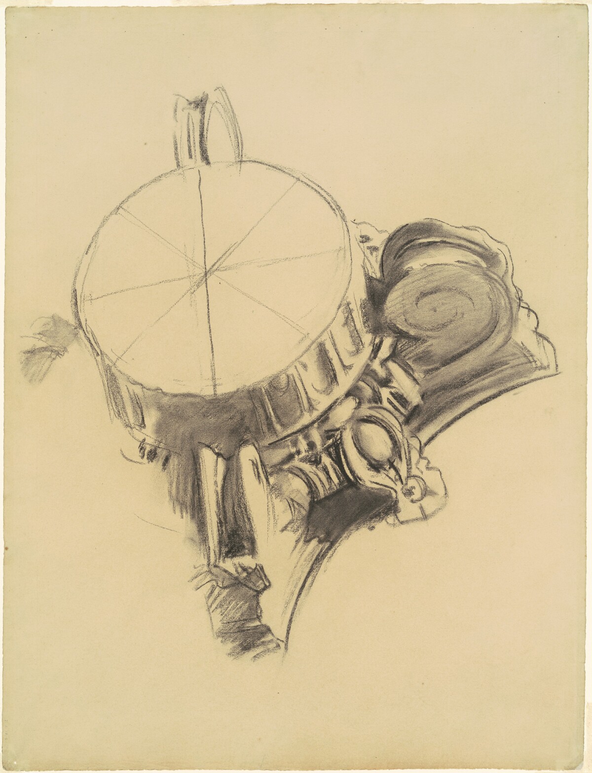 Study for "The Fall of Gog and Magog" by John Singer Sargent
