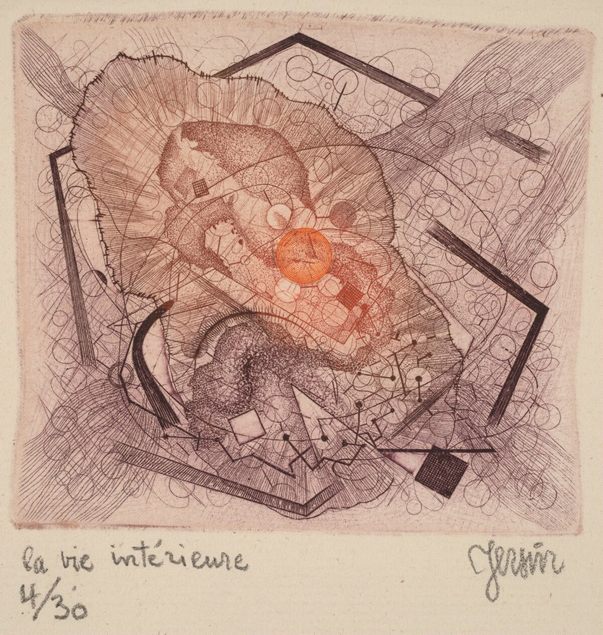 La Vie Interieure (The Interior Life) by Albert Edgar Yersin