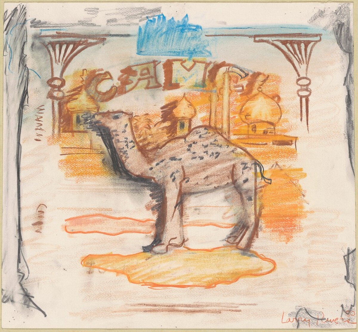 Camels, Orange City by Larry Rivers
