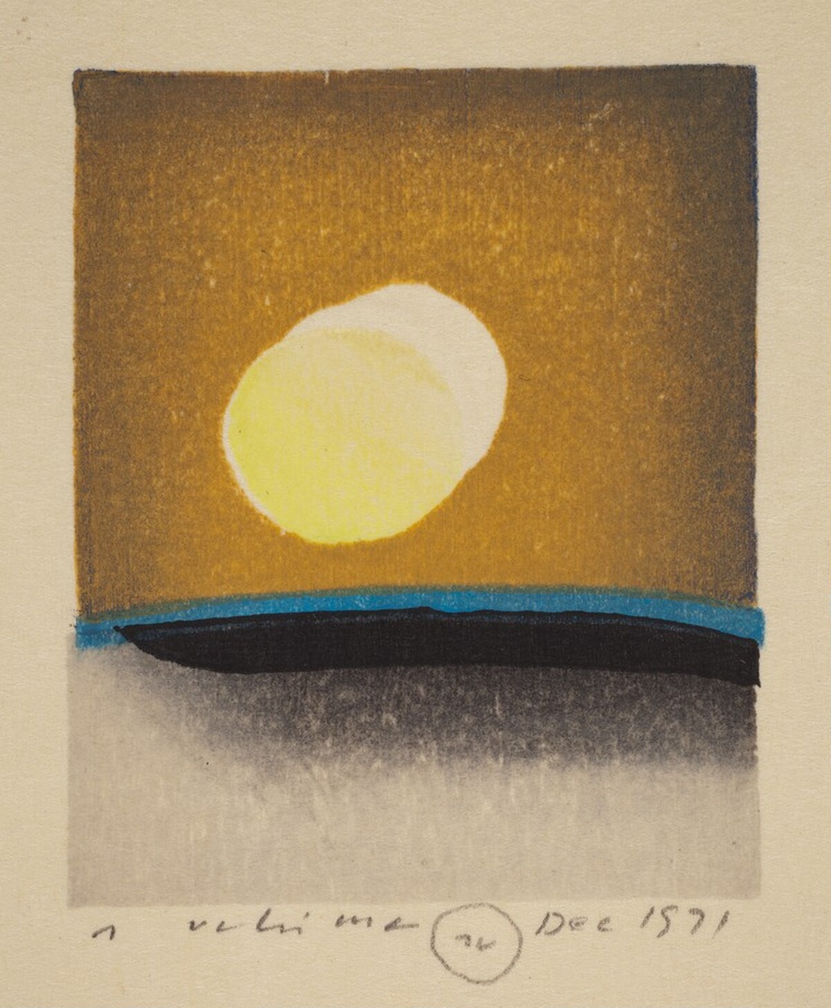Moonrise by Ansei Uchima
