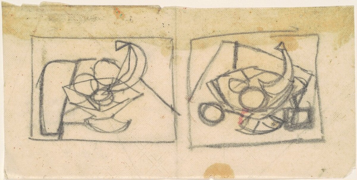 Two Still Life Studies by Franz Kline