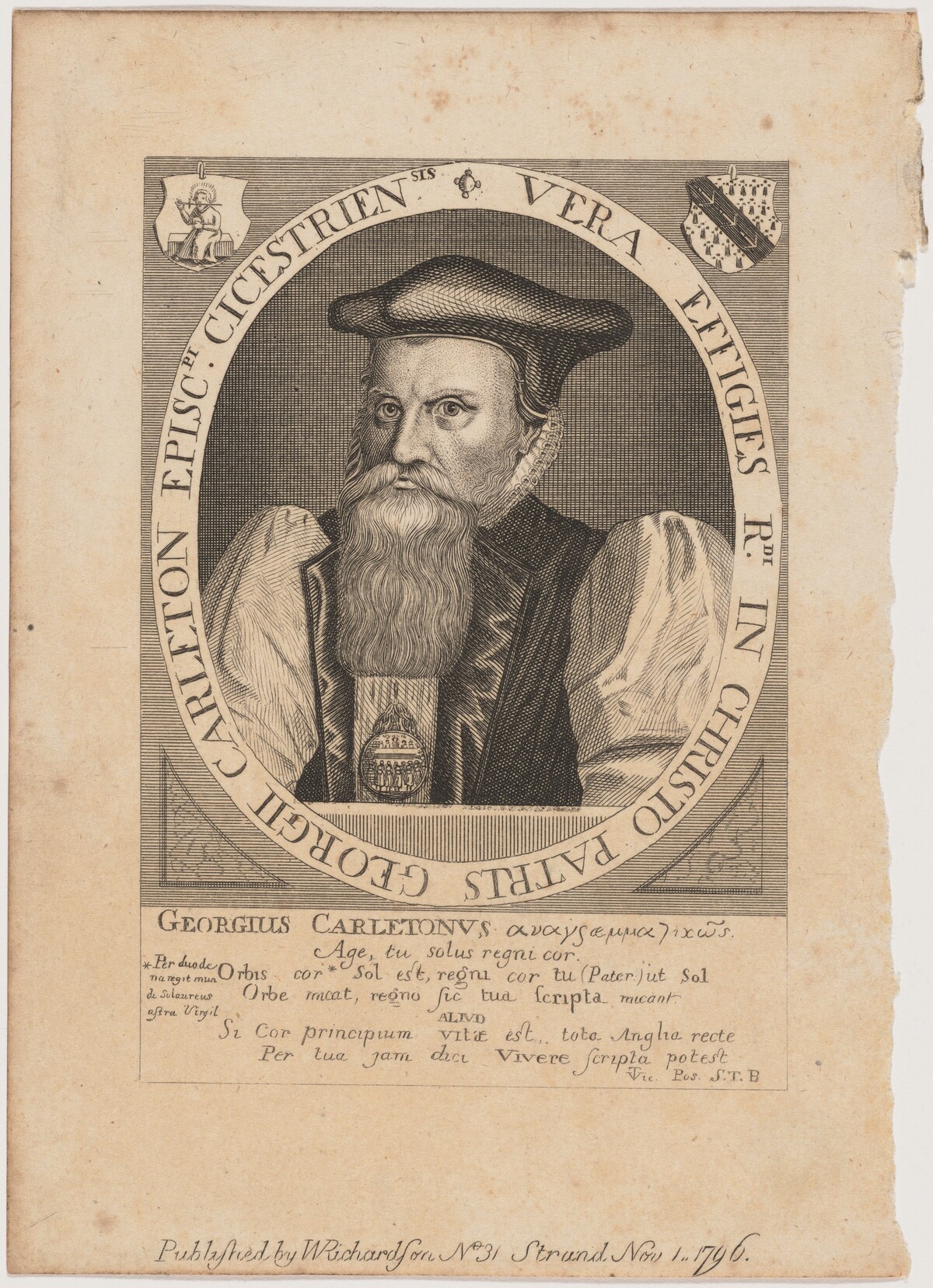George Carlton, Clergyman by Unknown Artist