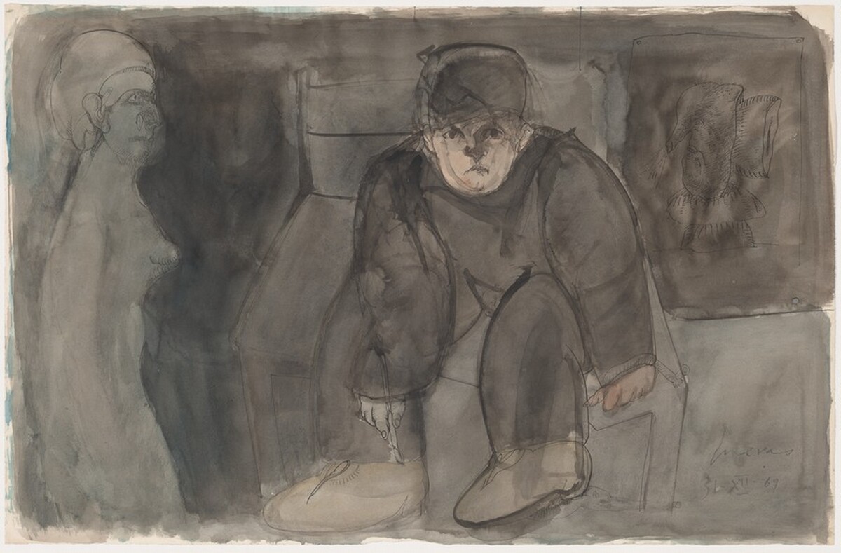 Self-Portrait at Midnight by José Luis Cuevas