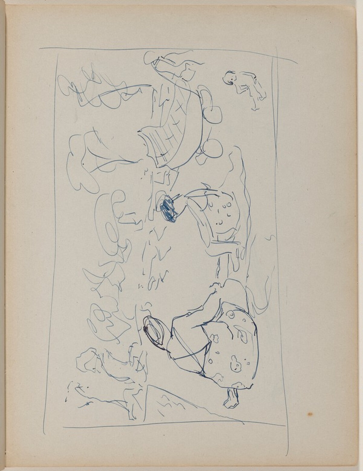 Mother and Child at the Beach by Milton Avery