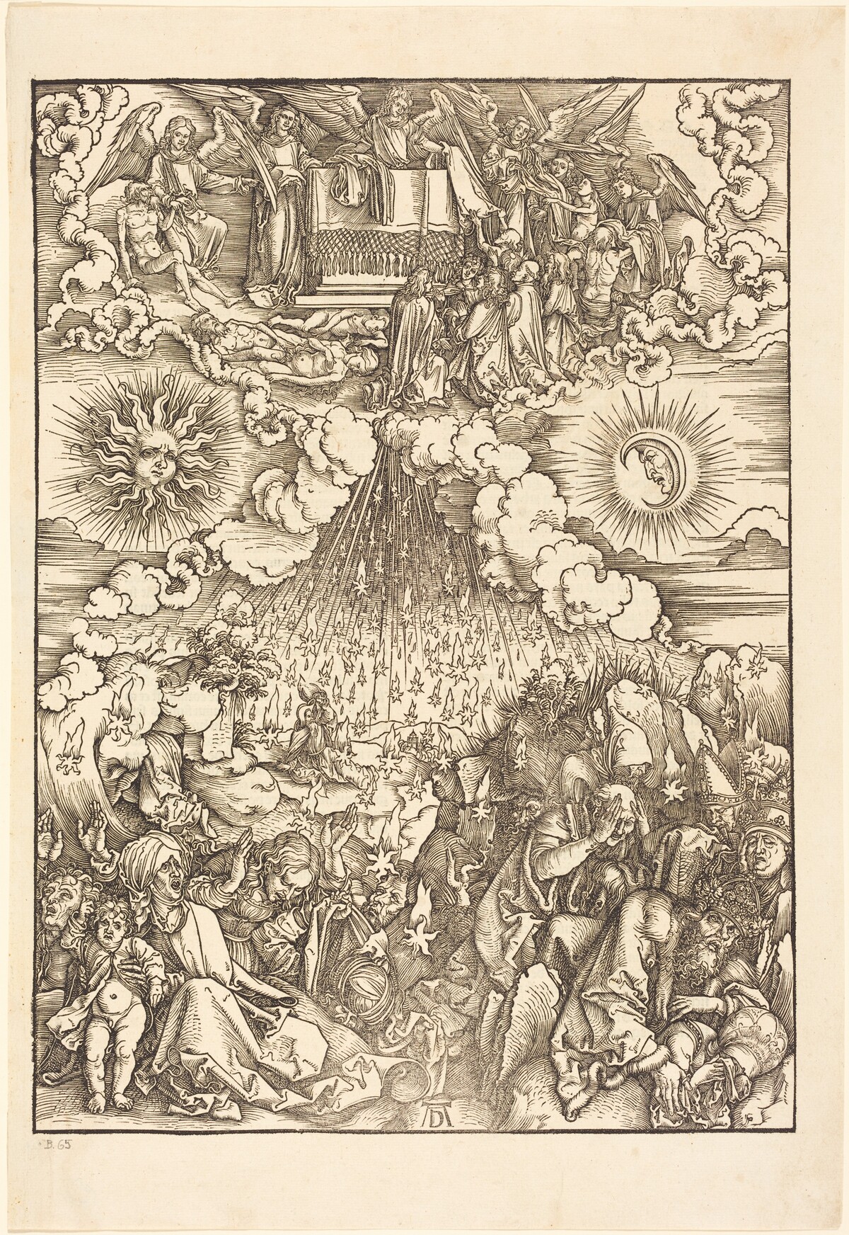 The Opening of the Fifth and Sixth Seal by Albrecht Dürer