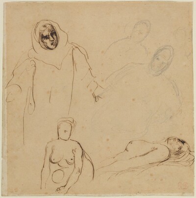 Studies for Christopher Columbus