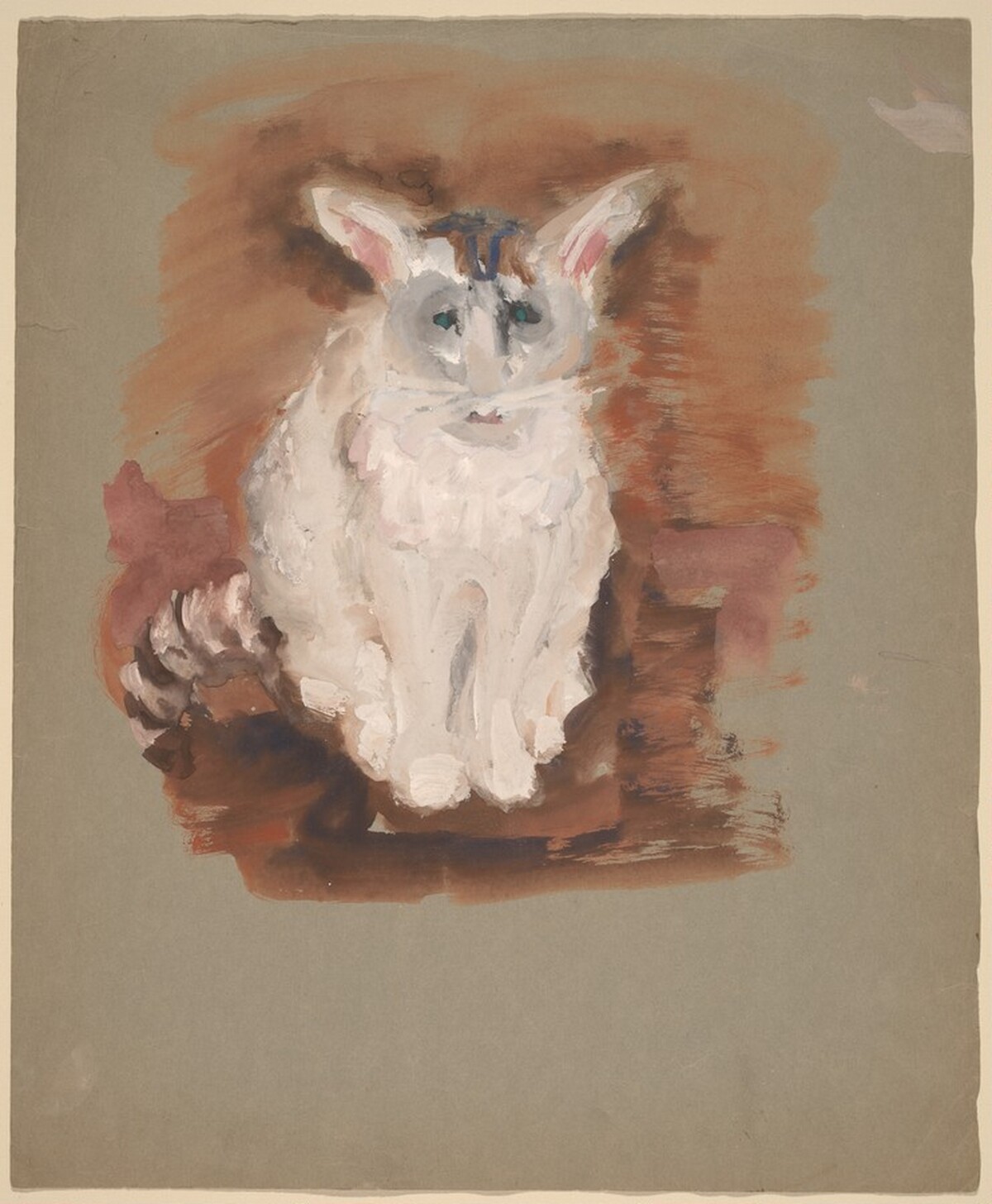 White Cat by Mark Rothko