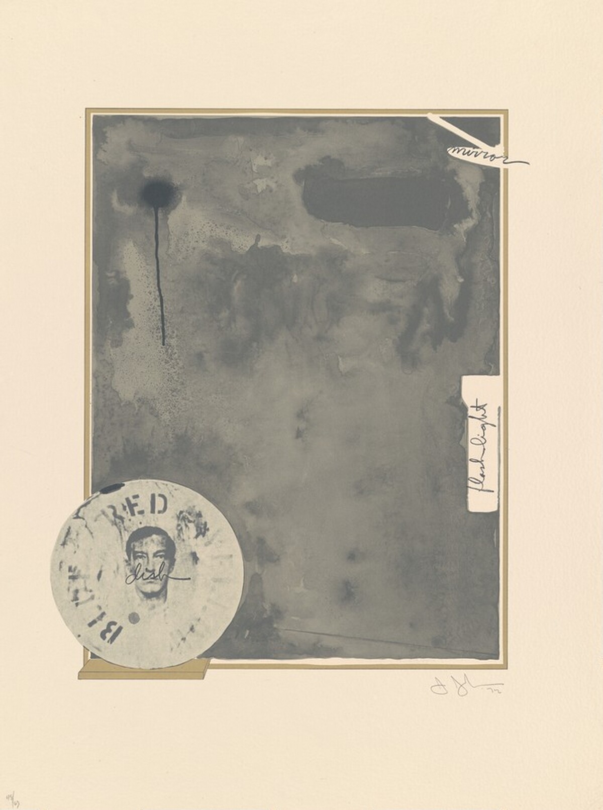 Souvenir I by Jasper Johns