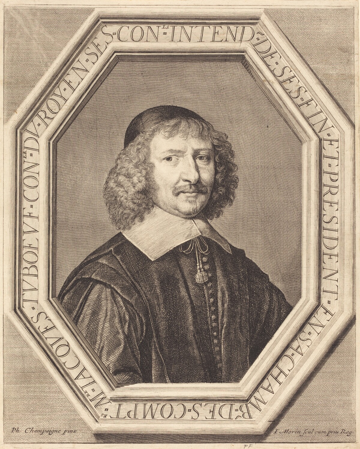 Jacques Tuboeuf by Jean Morin after Philippe de Champaigne