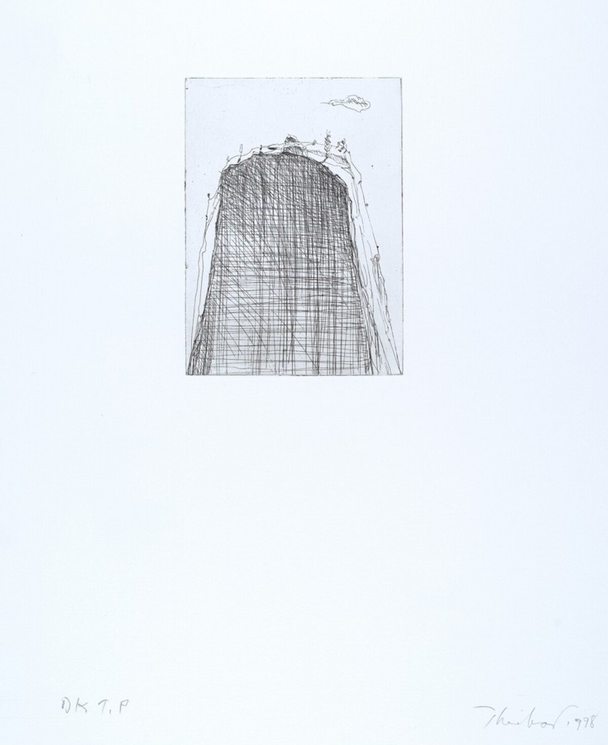 Mountain Cloud by Wayne Thiebaud