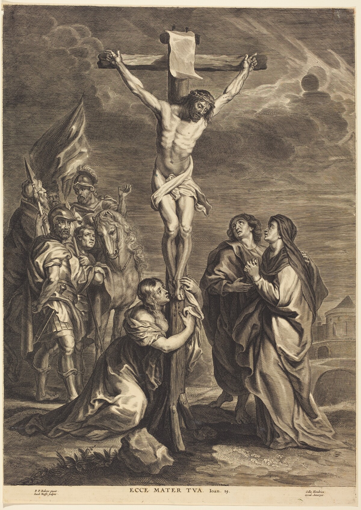 Christ on the Cross by Jacobus Neeffs