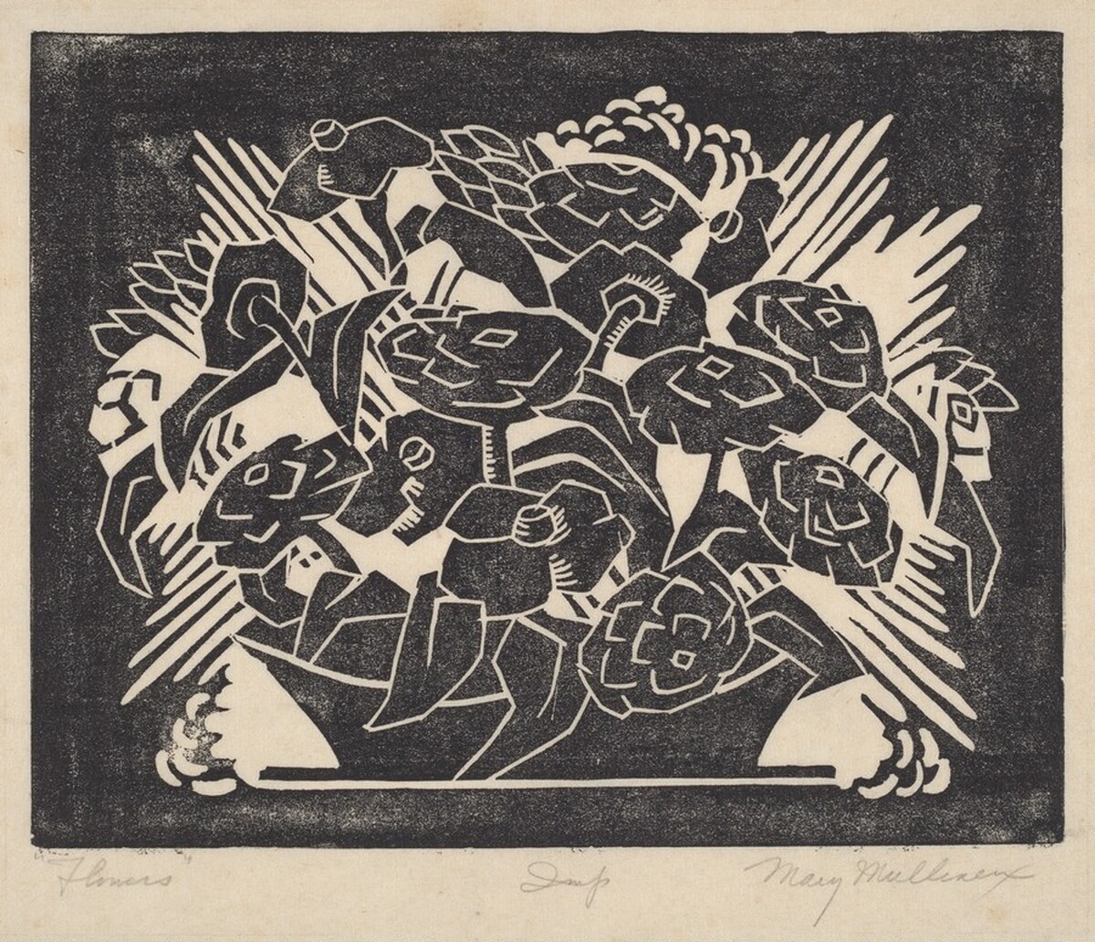 Flowers by Mary Mullineux