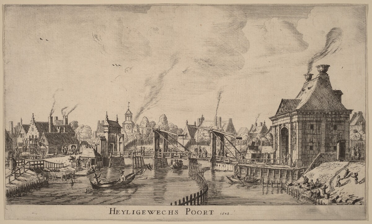Heyligeweg Gate (Heyligewechs Poort) by Reinier Nooms, called Zeeman