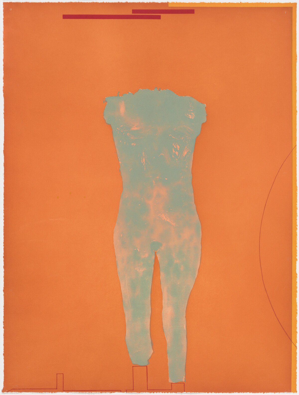 Torso I by Nathan Oliveira