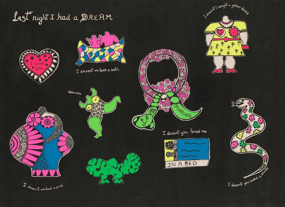Last Night I Had A Dream by Niki de Saint Phalle