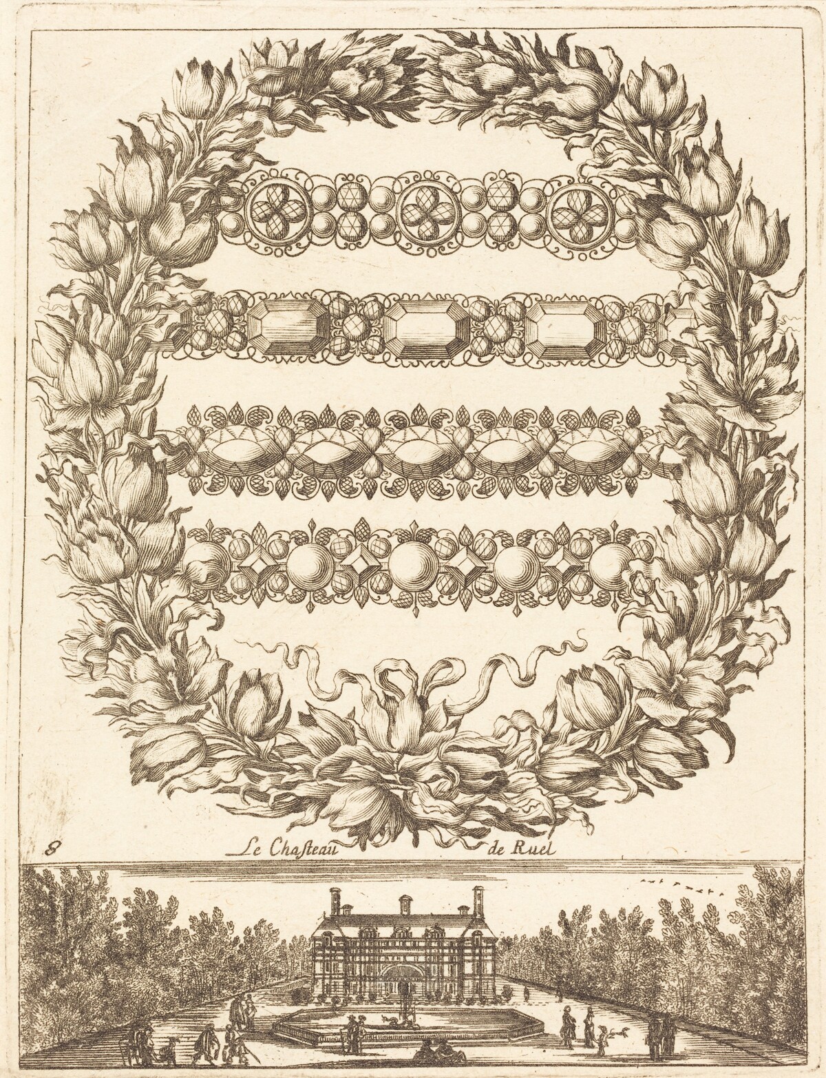 Le chasteau de Ruel by François Le Febvre