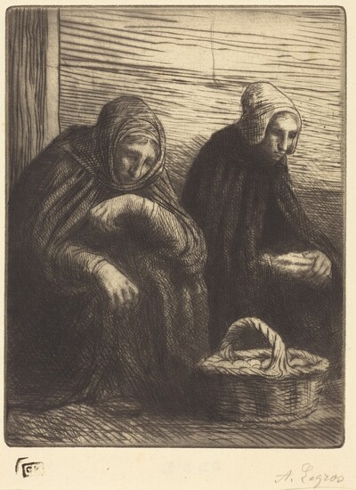 Egg-sellers, 2nd plate (Les marchandes d'oeufs)