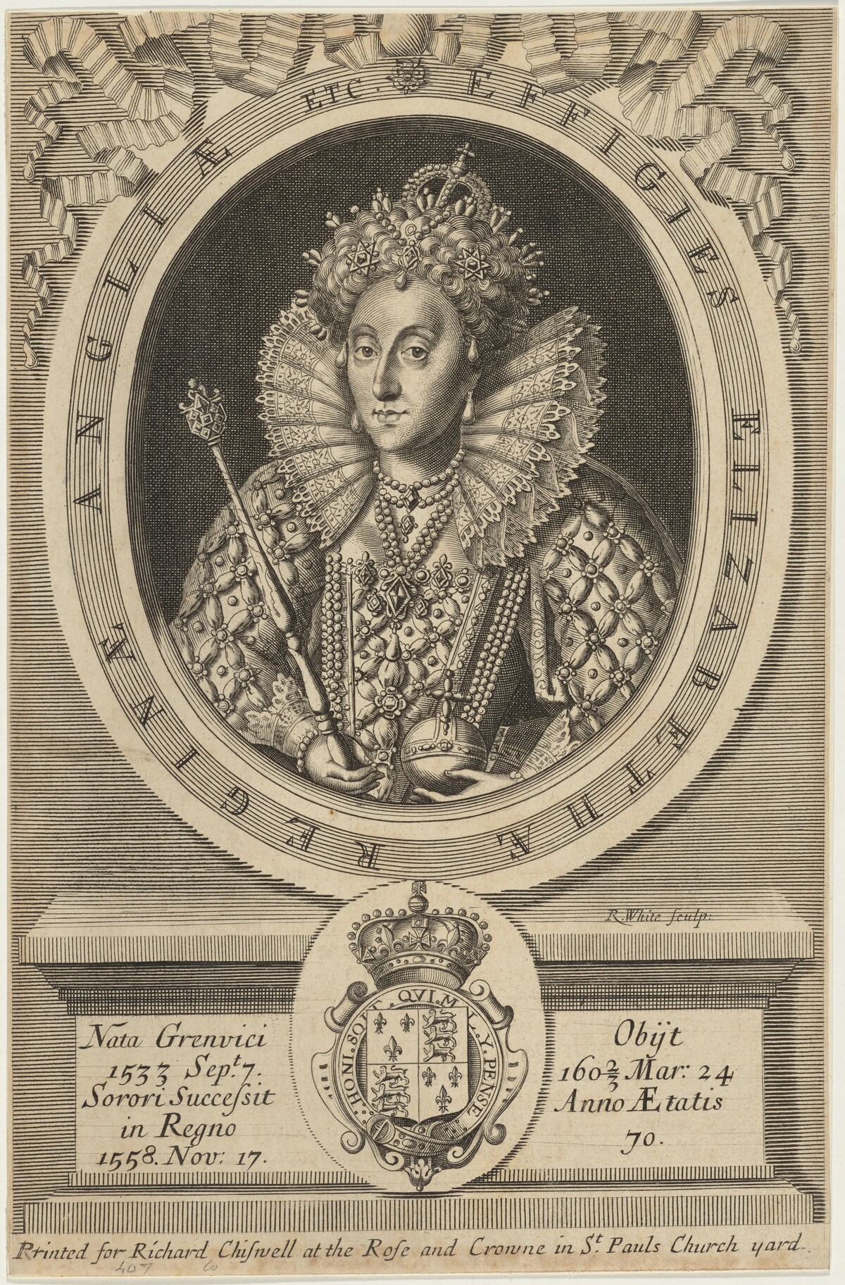 Queen Elizabeth by Robert White