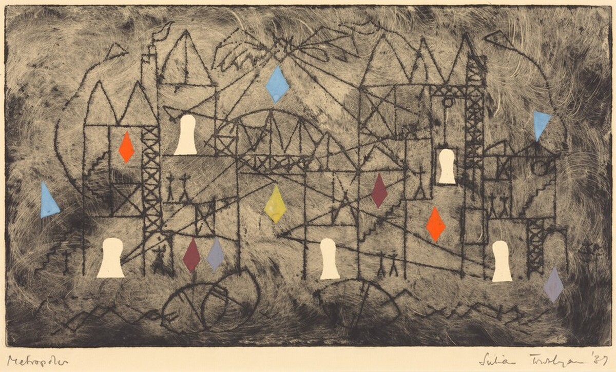 Metropolis by Julian Trevelyan