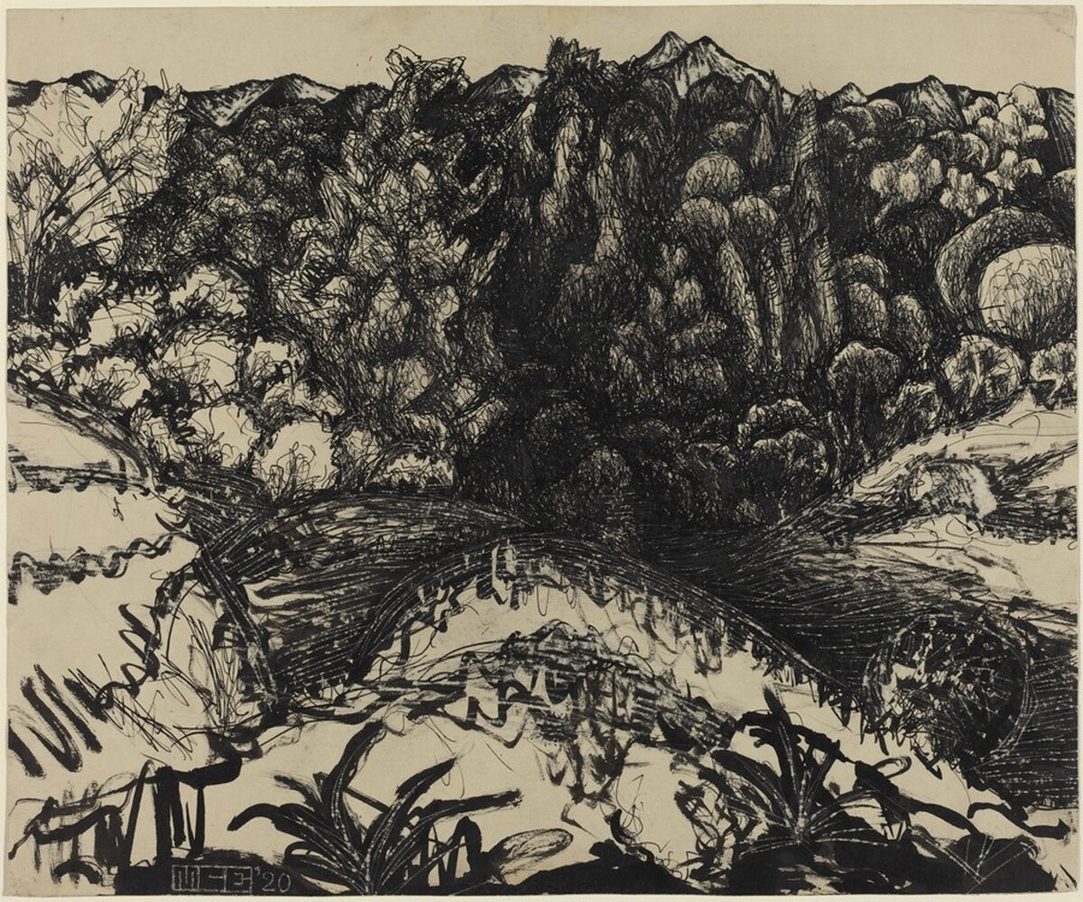 Landscape by M.C. Escher